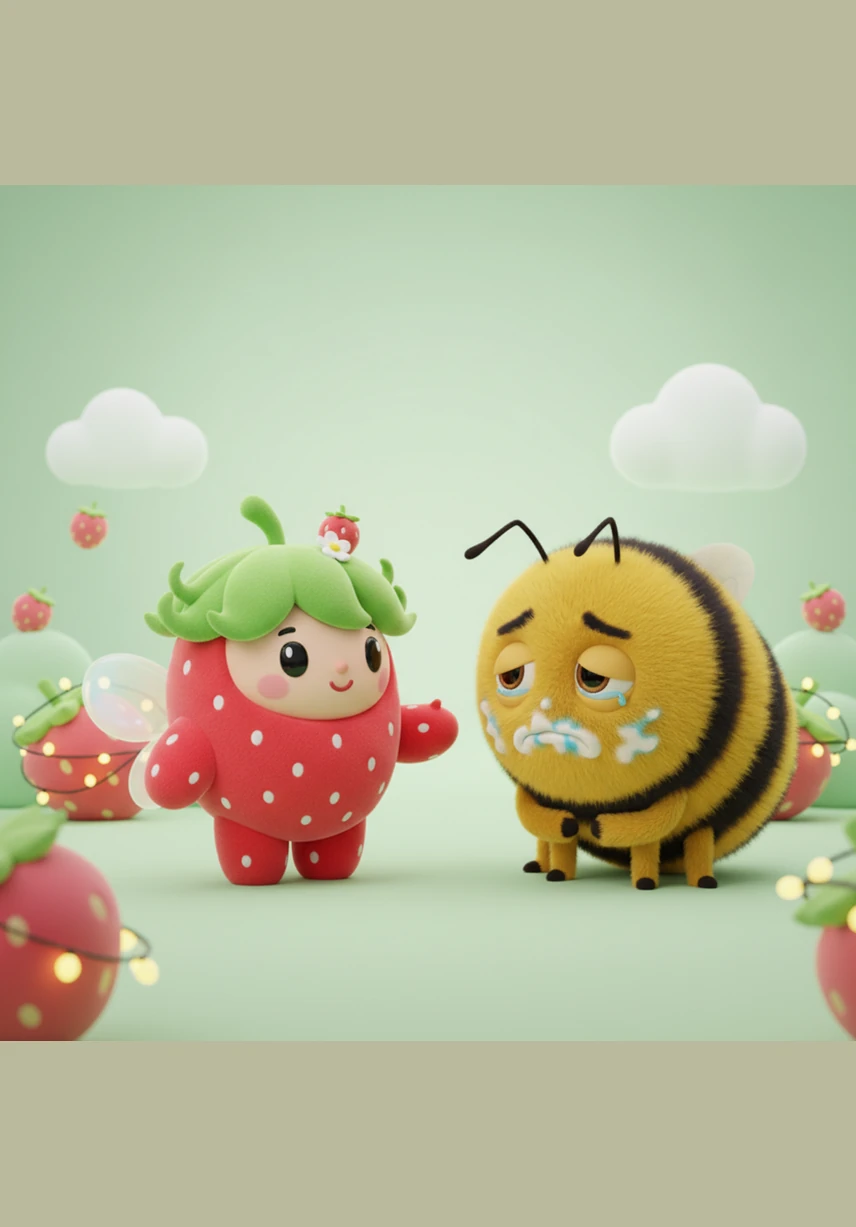 Barnaby sniffles and explains that he smelled the sweetness and felt lonely watching the fairies prepare for their party. He didn't mean to steal it, but he just wanted to feel like he was part of the celebration.