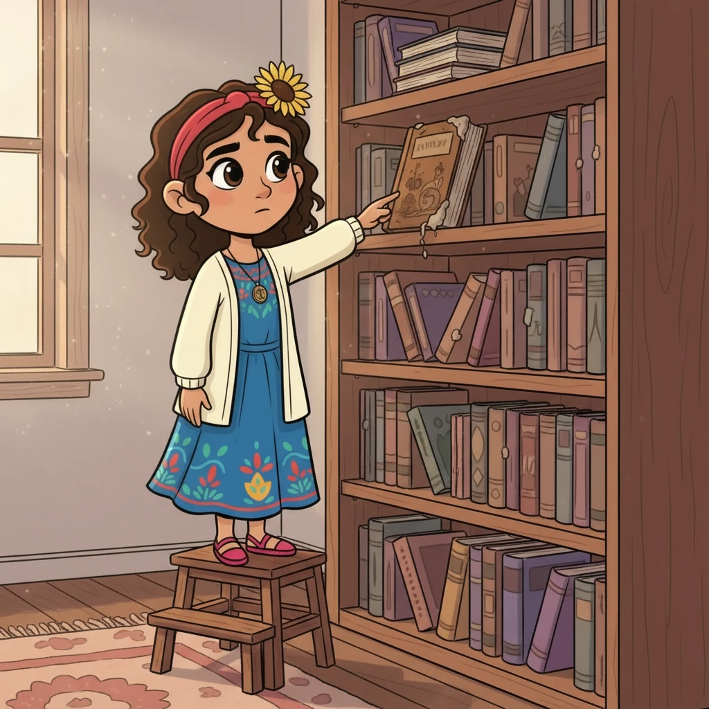 El libro de cuentos, polvoriento y descolorido, descansaba en la estantería de Sofía. Llevaba años sin ser tocado, un eco de noches felices que parecían lejanas. La memoria de la voz de su madre leyendo esas historias era casi un susurro en su mente.