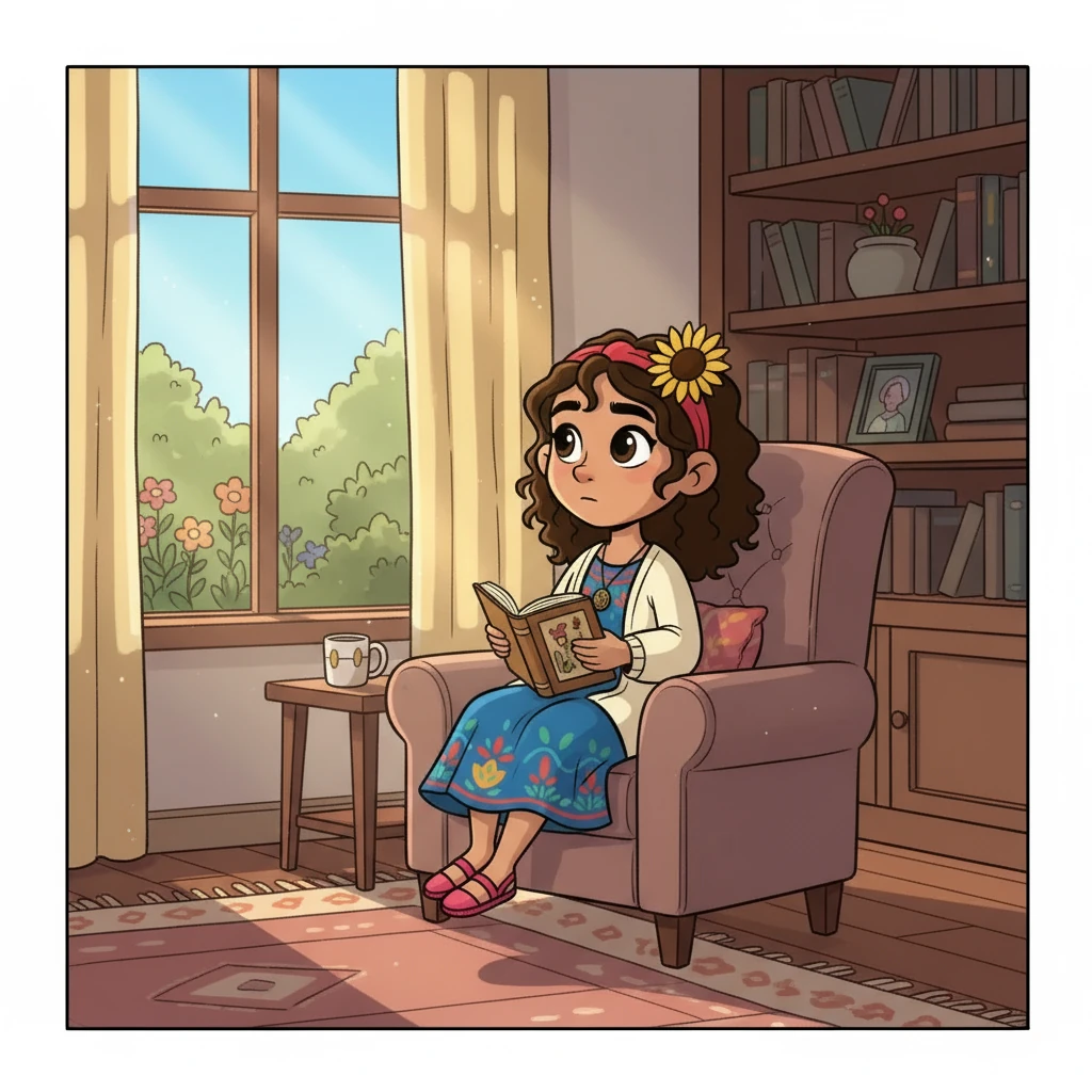 Ahora, Sofía se dio cuenta de que el silencio no era un castigo, sino una señal de crecimiento. No le había pedido a su madre que leyera en mucho tiempo porque pensaba que era 'demasiado mayor'. El mundo adulto parecía mucho más importante.