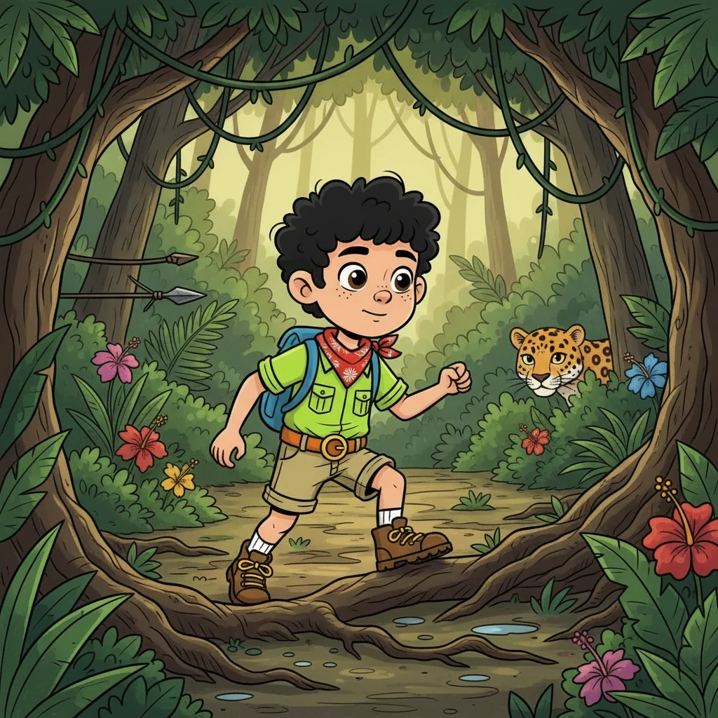 Os perigos da selva espreitavam a cada passo. Animais selvagens, armadilhas e terrenos traiçoeiros testavam a resistência de Pedro. Ele usava sua inteligência e astúcia para sobreviver.