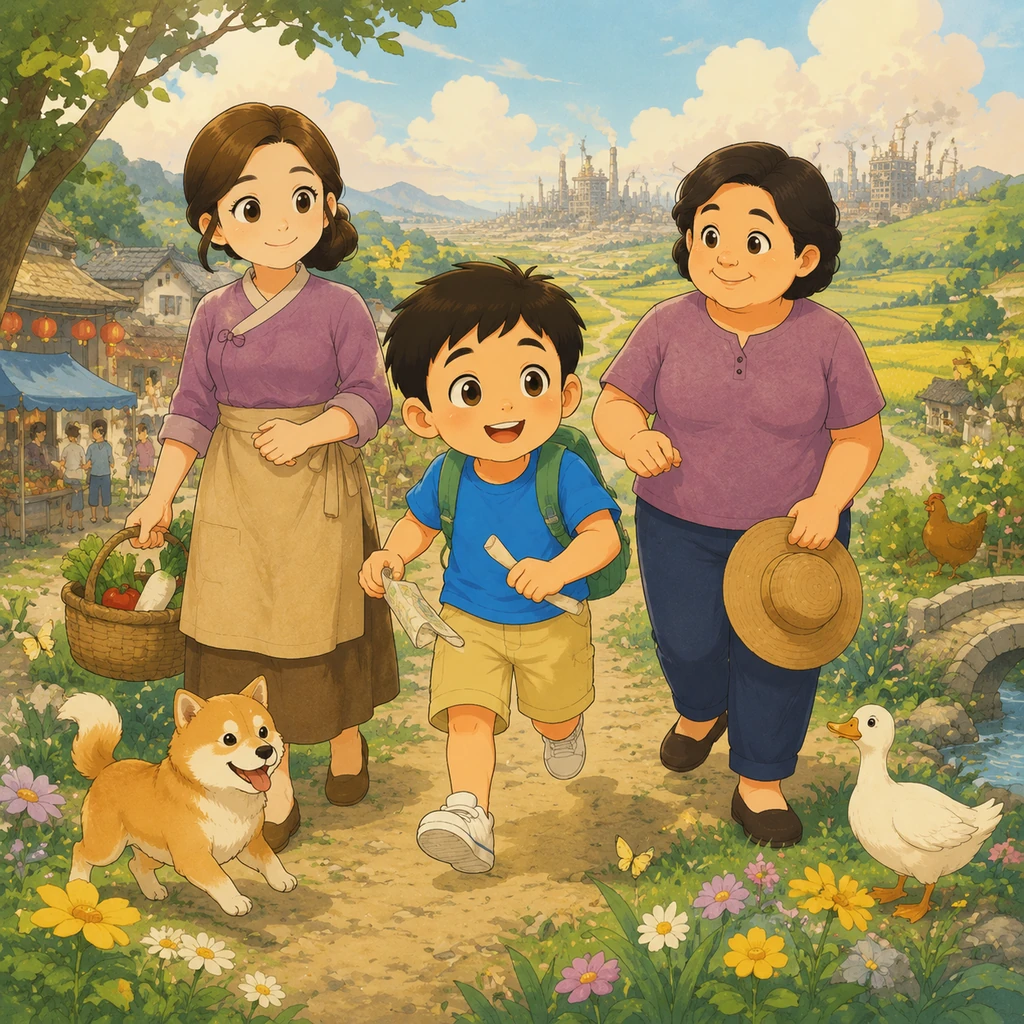 乐乐的乡村大冒险 - Adventure stories