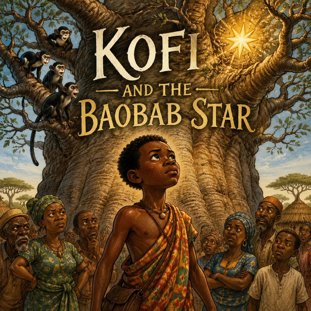 Kofi and the Baobab Star - Adventure stories