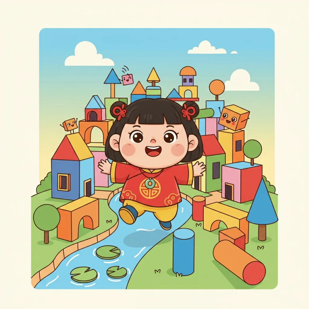 小圆与古城秘宝 - 教育故事