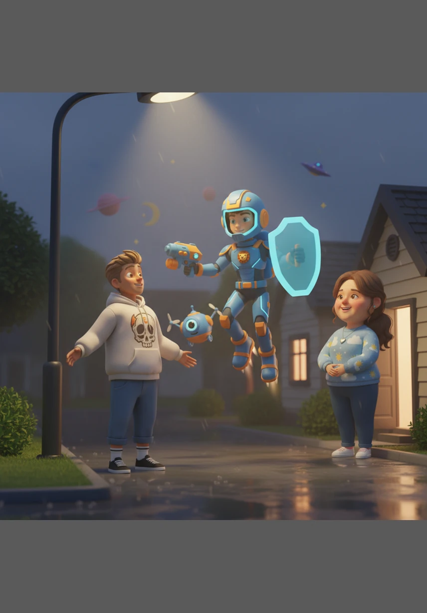 Under the dim glow of a flickering streetlight, Leo’s friends offer him a drink while thick smoke curls around them. Leo hesitates for a moment, his face shadowed with uncertainty, yet he reaches out to join them despite the nagging feeling in his heart.