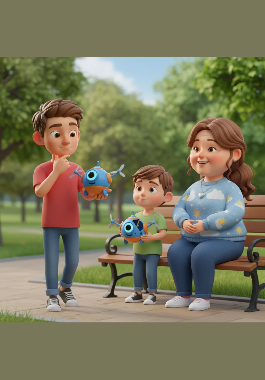 Leo stands firm as his old friends laugh and mock his new choices from across the park. He walks away with his head held high, no longer needing their approval to feel like he belongs, choosing a path of integrity instead.