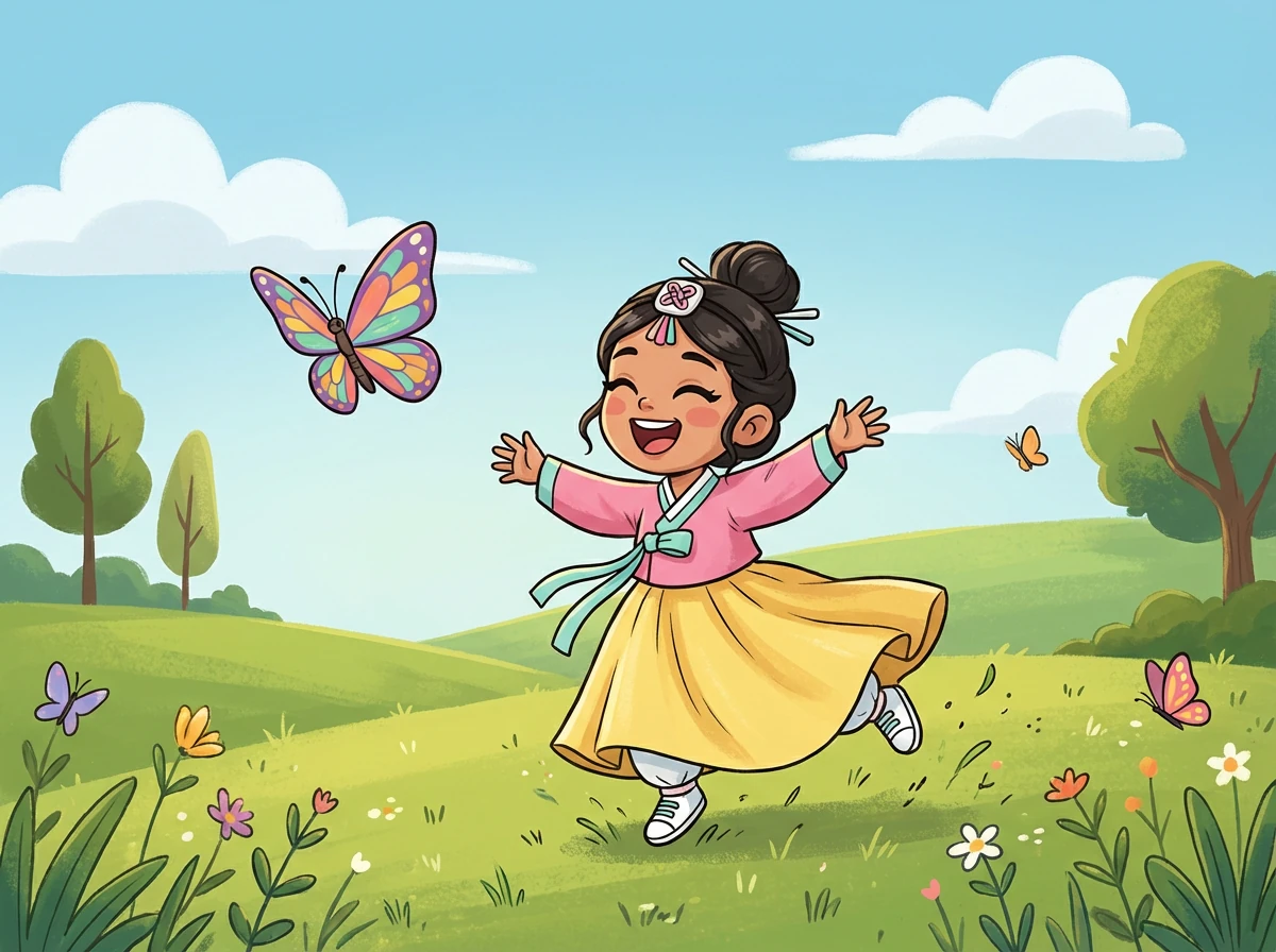 리야는 한국어를 배우기 시작했다. 서툰 발음에도 불구하고, 사람들은 그녀의 노력에 친절하게 반응했다.