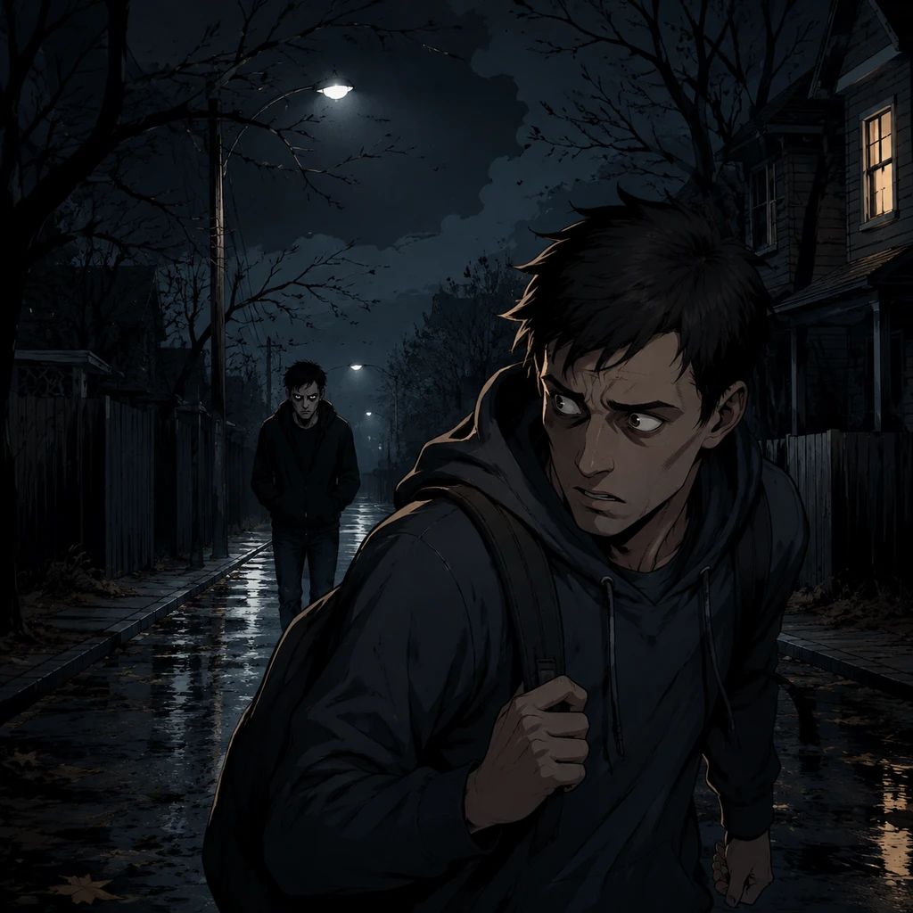 The Night He Followed Me Home - Mystery & Detective