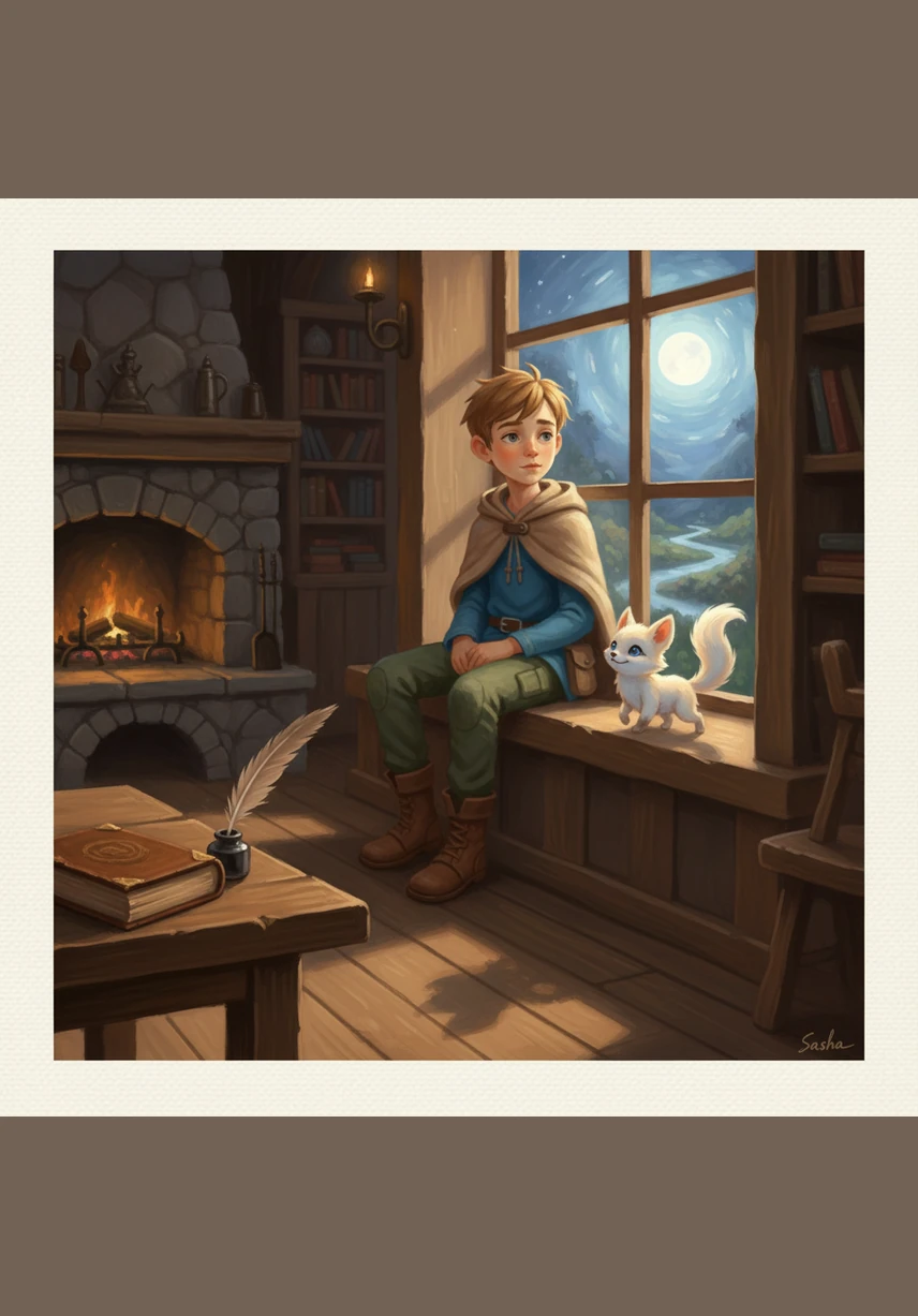 Саша сидел у окна и разглядывал ночное небо, усыпанное яркими звездами. Он мечтал о том, чтобы однажды отправиться в самое сердце космоса и увидеть далекие миры своими глазами.