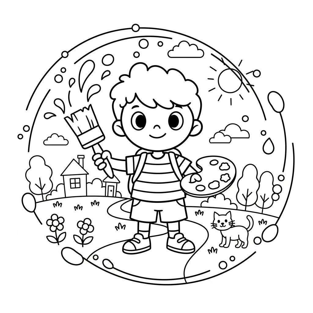 color page by Mu Ryan