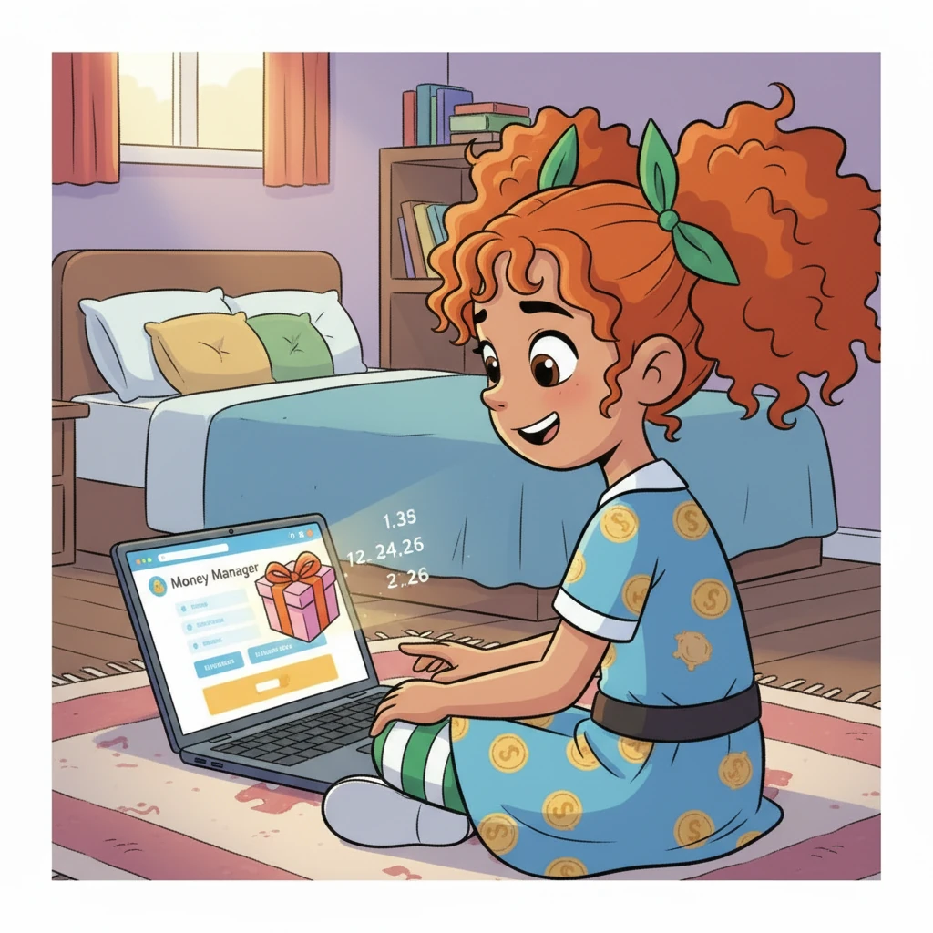Penny also remembered sending a thoughtful gift to her cousin for their birthday. She entered the amount, and a cheerful gift box icon floated across the screen, showing her generosity. The Money Manager Web understood every kind of money movement.