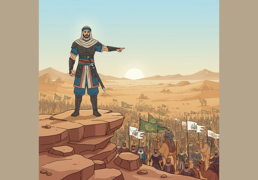 في ساحات المعارك، ظهرت عبقرية خالد الفذة في القيادة ووضع الخطط العسكرية المحكمة. كان يراقب الميدان بعناية فائقة ويوجه جيشه بحكمة وثبات حتى في أصعب الم