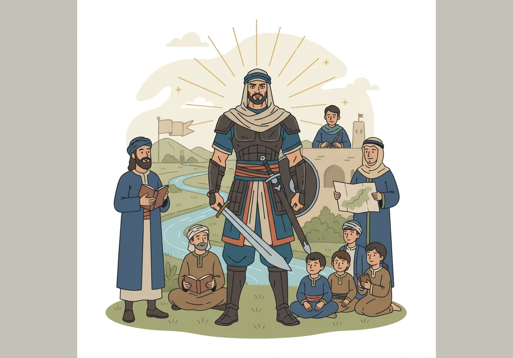 بقيت قصص بطولات خالد بن الوليد تُلهم الأجيال تلو الأخرى حول معنى الإصرار والثقة بالنفس. تعلم الجميع منه أن القوة الحقيقية تكمن في العقل المفكر والقلب