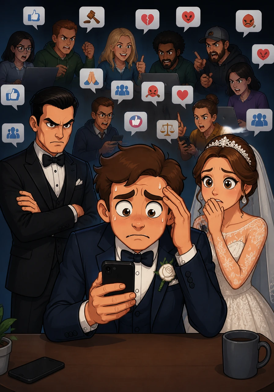 En quelques heures, l'histoire devient virale et des milliers d'inconnus débattent avec passion du sort de sa famille sur le forum. Les notifications s'accumulent sur son téléphone, offrant un mélange de soutien empathique, de conseils juridiques et de jugements sévères qui augmentent son anxiété.