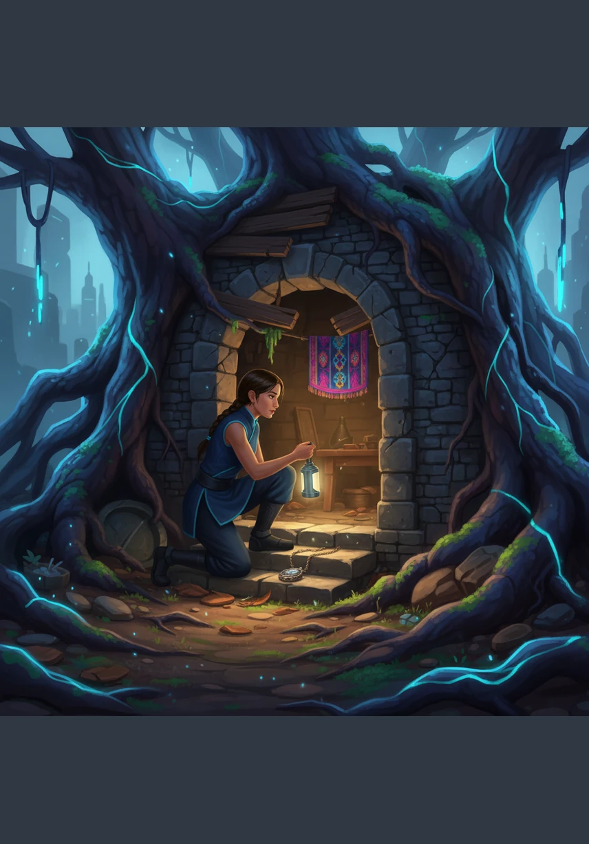 One afternoon, Elara discovered a crumbling stone cellar hidden beneath the roots of an old willow tree, filled with forgotten tapestries and ancient scrolls. These relics told stories of a time when wisdom was shared by all, regardless of who held the staff of leadership.