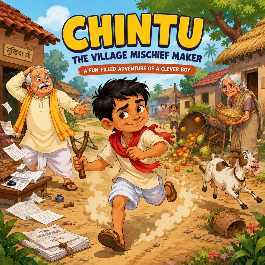 शरारती चिंटू की कहानी: एक गाँव का तूफ़ान