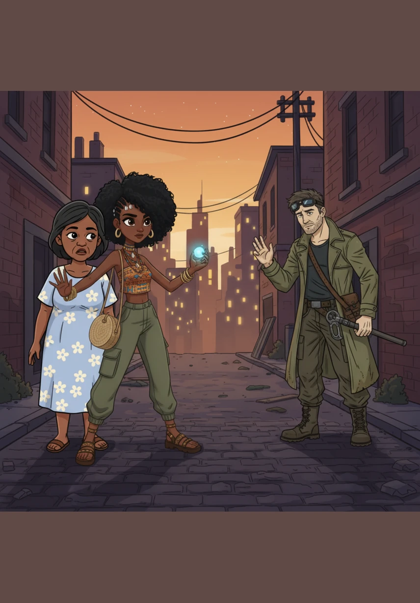 As the city lights flicker to life at dusk, Nyoka answers a call from a distorted voice that delivers a cryptic and terrifying warning: she was never supposed to remember.