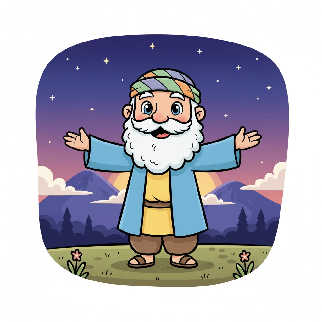 As the first twinkling stars began to appear in the darkening sky, Jesus smiled. He spoke of how God cares for all creation, from the smallest star to the biggest mountain, and every person in between.