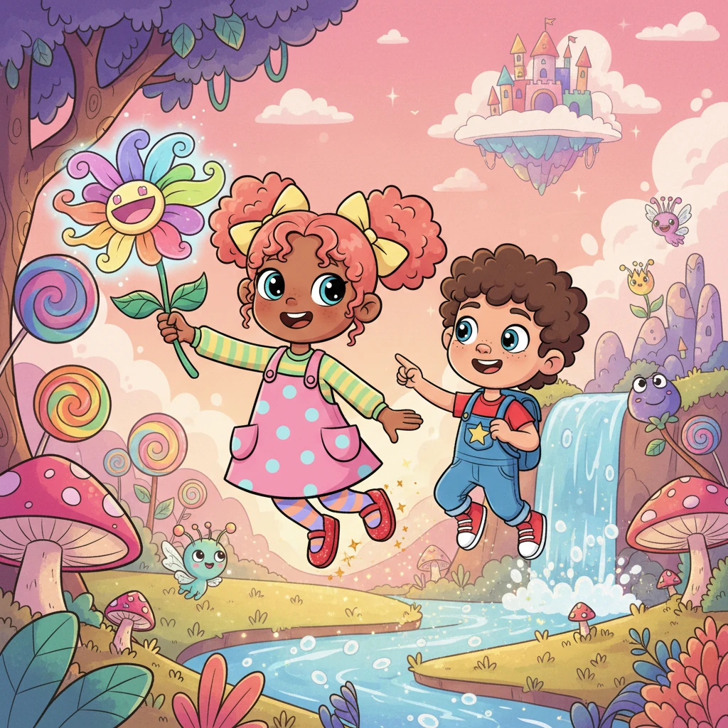 Lumi Sparklefoot and the Gigglebloom Quest: Part 2 by James Ballard