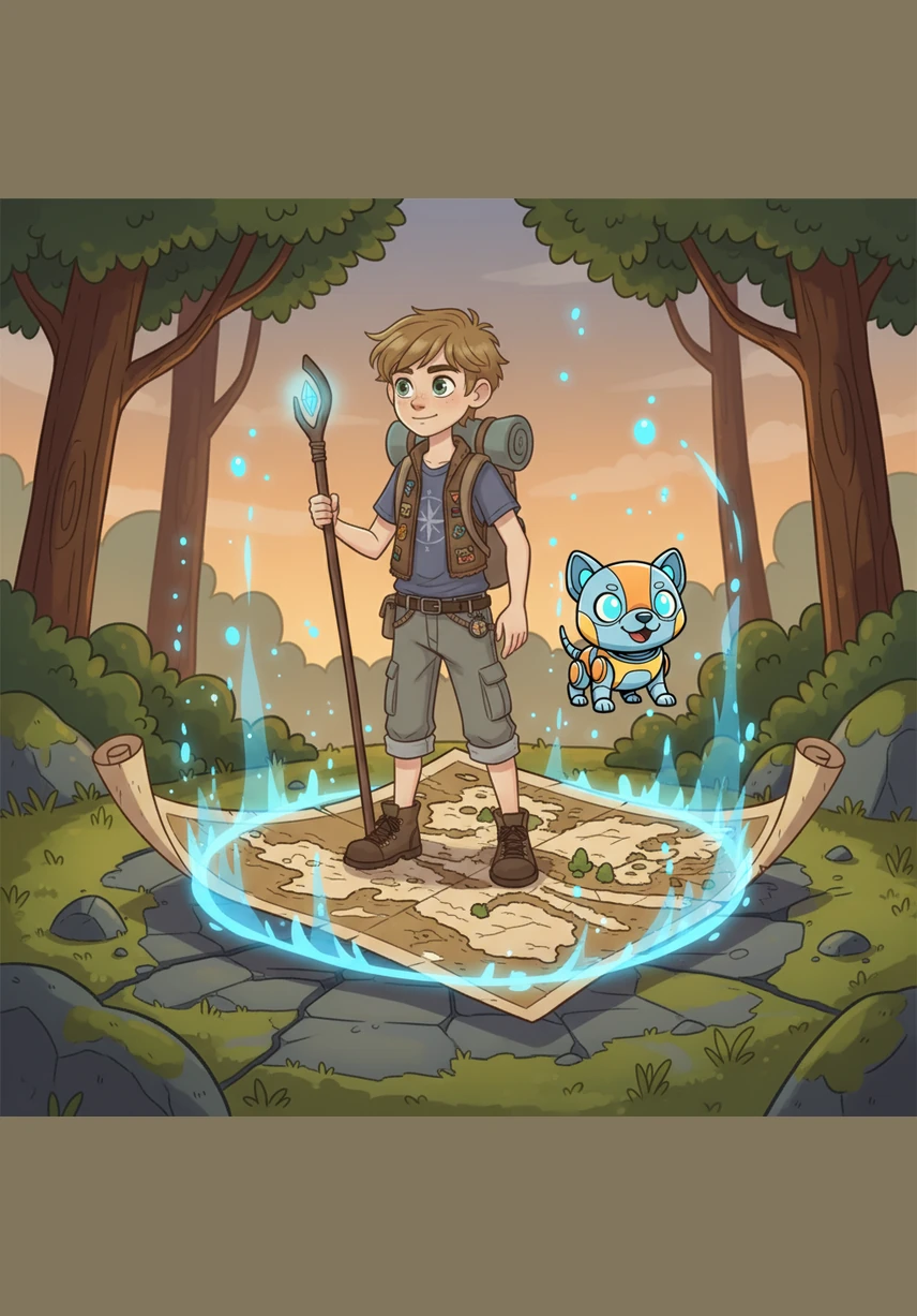 The rocket’s engines roared with a soft, musical hum, and the ship lifted off from the backyard, leaving a trail of glittery stardust behind. They soared higher and higher, passing through the clouds until the city lights were just tiny sparks below.