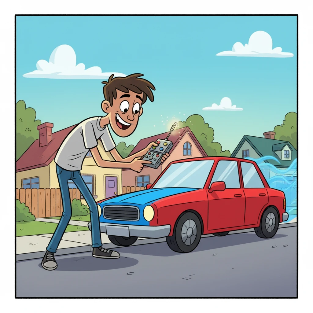 Experimenting further, Leo discovers he can pause time, rewind small moments, and even change the color of his neighbor's notoriously loud car. He feels an exhilarating rush of power, a sense of absolute control he's never known.