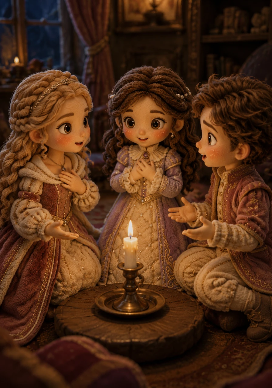 Gathered around a flickering candle, the siblings finally laid bare their incredible truths to one another. Lysandra confessed her regression from a ruined future, Mira revealed her reincarnation from a past life, and Cael admitted he was a transmigrator from modern Earth. Instead of fear or suspicion, a profound wave of relief washed over them; they were no longer alone.