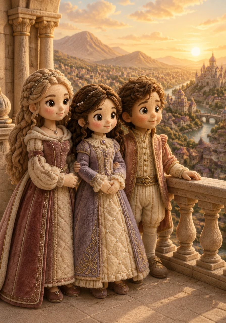 As the morning sun bathed the recovering city in gold, Lysandra, Mira, and Cael stood together on the high palace balcony. Looking out over the peaceful kingdom, they realized that their mismatched paths had brought them together for a singular purpose. Bound not just by blood, but by a shared choice, they smiled into the horizon, ready to face an unwritten future.