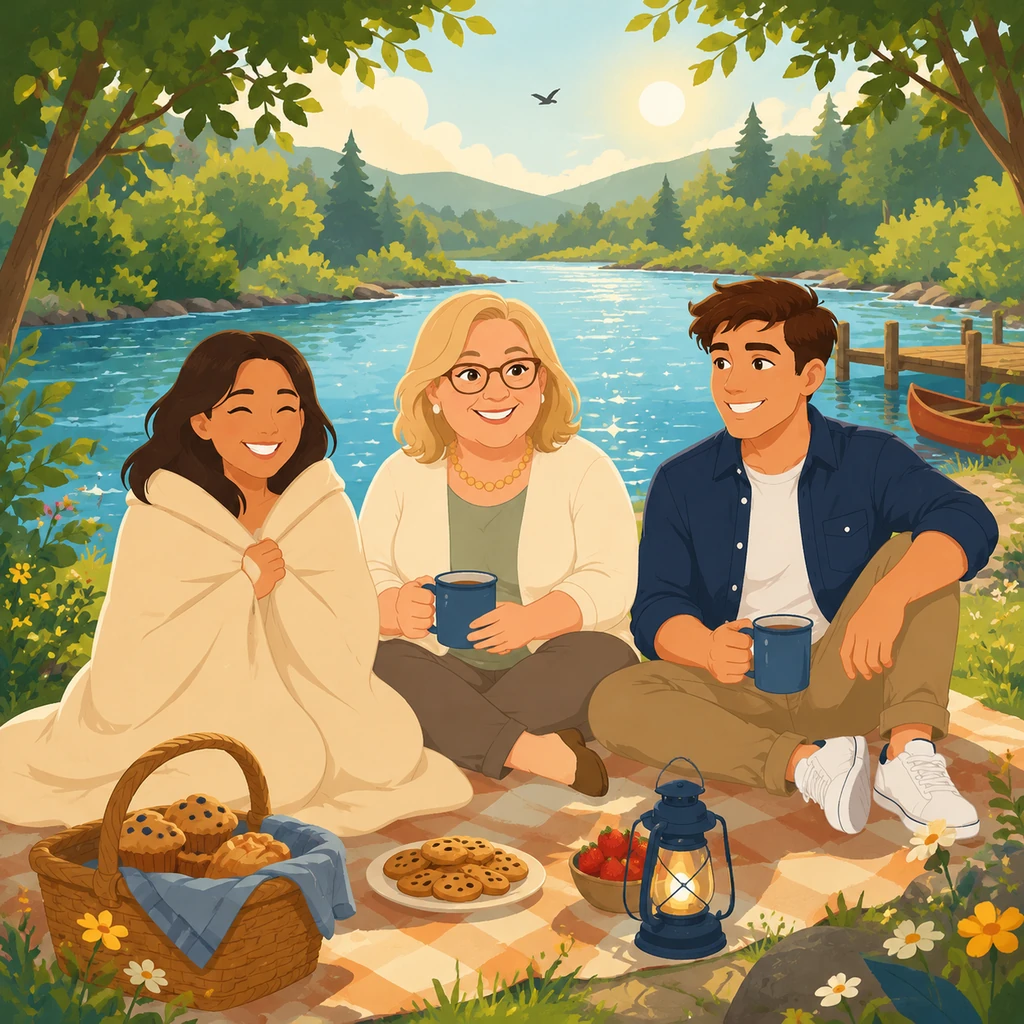 Aunt Yvonne's Sunny River Days - Friendship stories
