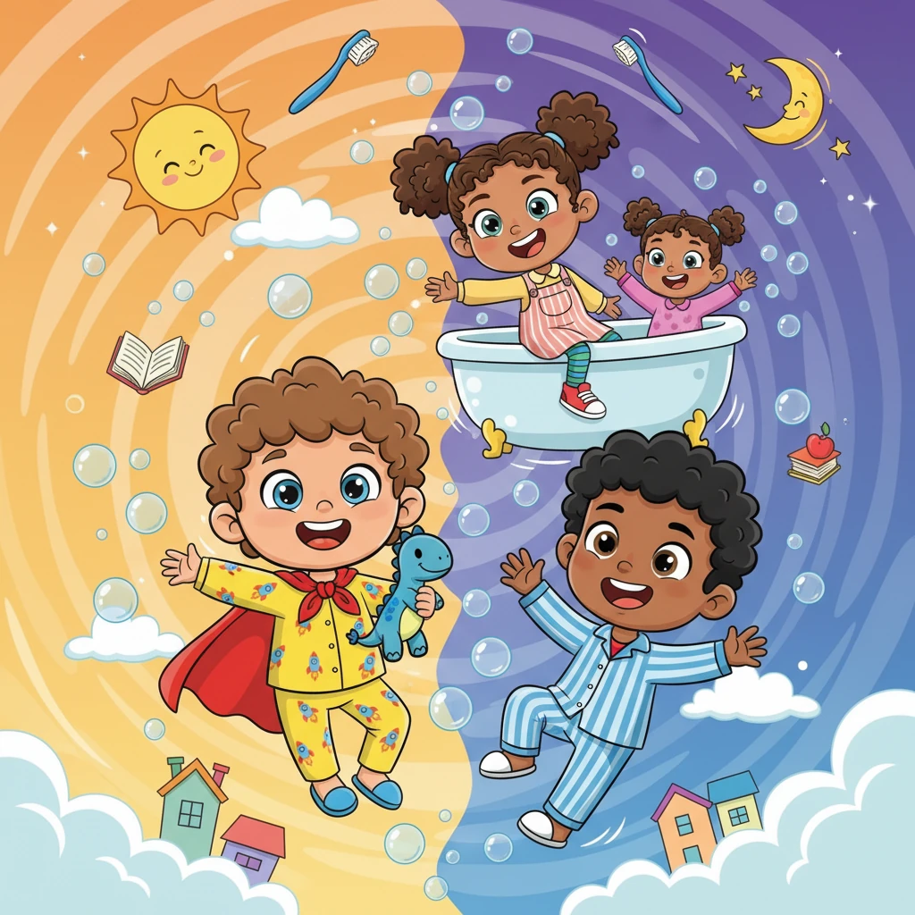 The Bright Family's Bubbly Day - Family stories