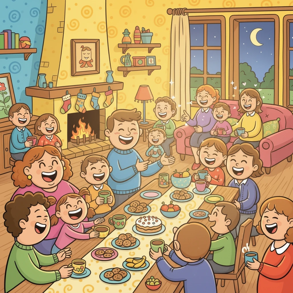 L'ambiance change, et les critiques se transforment en compliments exagérés.