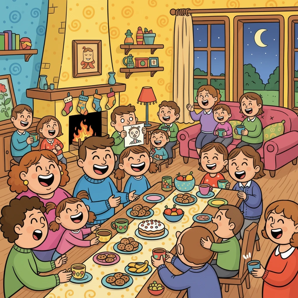 Chacun tente de rattraper le coup, vantant les qualités de Lilou avec enthousiasme.