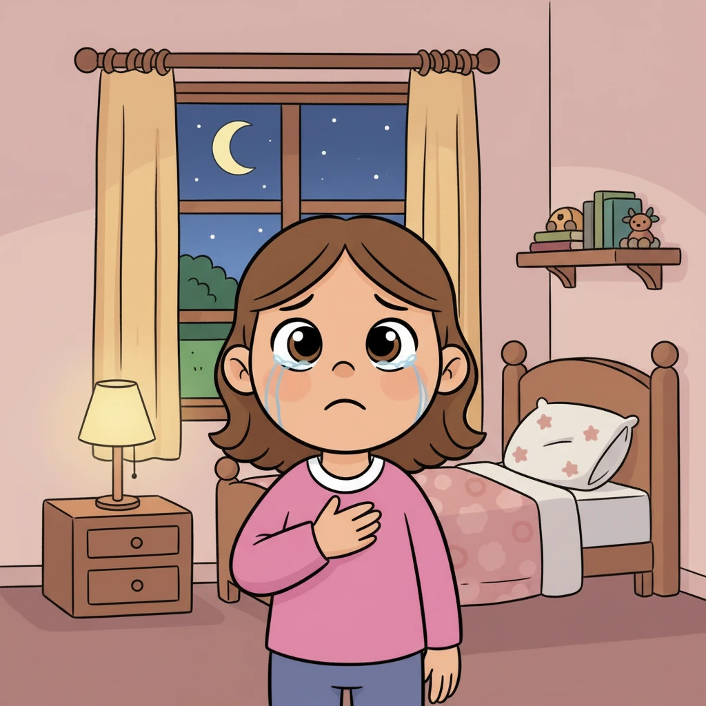 Lilou, touchée par ces mots, ressent un mélange d'émotions.