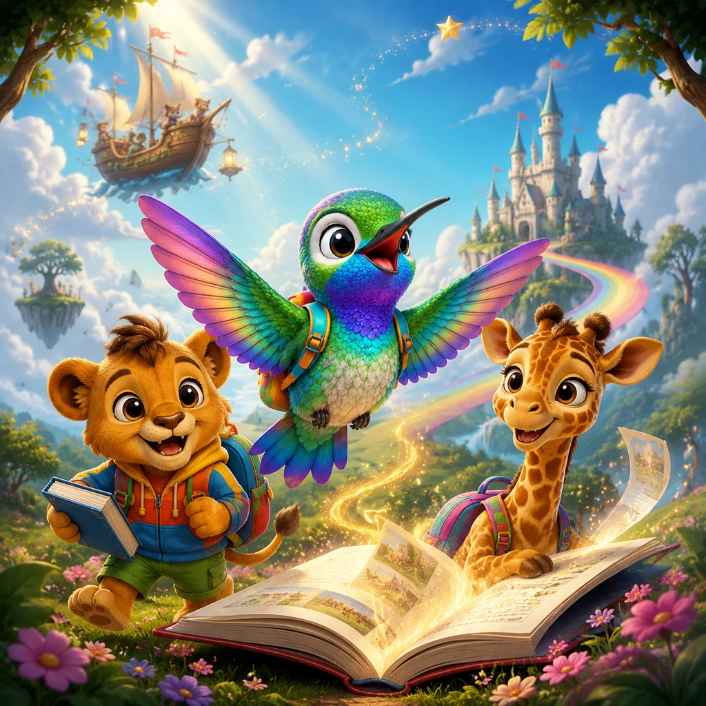 Le Avventure di Colibrì e i Suoi Amici