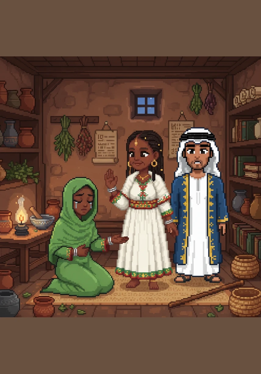 While others succumbed to despair, Amara became a silent pillar of strength for her people, leading them with a dignity that no chain could break. She moved with an internal fire, her presence commanding respect even in the quietest corners of the servant quarters.