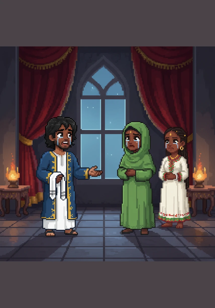 In a hidden room away from prying eyes and the strict laws of the palace, Abdul finally broke his royal composure and confessed his heart to her. He spoke not as a ruler but as a man undone, pleading for a connection that was strictly forbidden by the laws of their land.