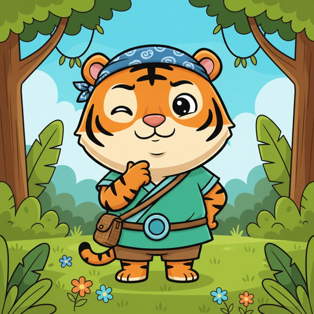 Harimau Lapar menggeram kesal, menyadari ia telah ditipu mentah-mentah oleh Kancil Pintar. Namun, tak lama kemudian, sebuah senyum kecil muncul di wajahnya. Ia tidak bisa tidak kagum dengan kecerdikan Kancil yang luar biasa.