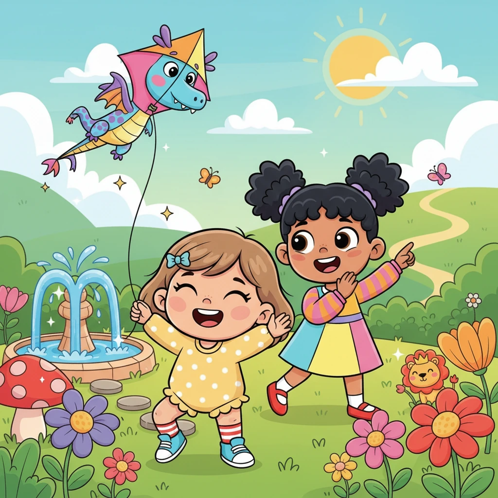 Hoor and Mariam's Playful Day by mahmoud haggag