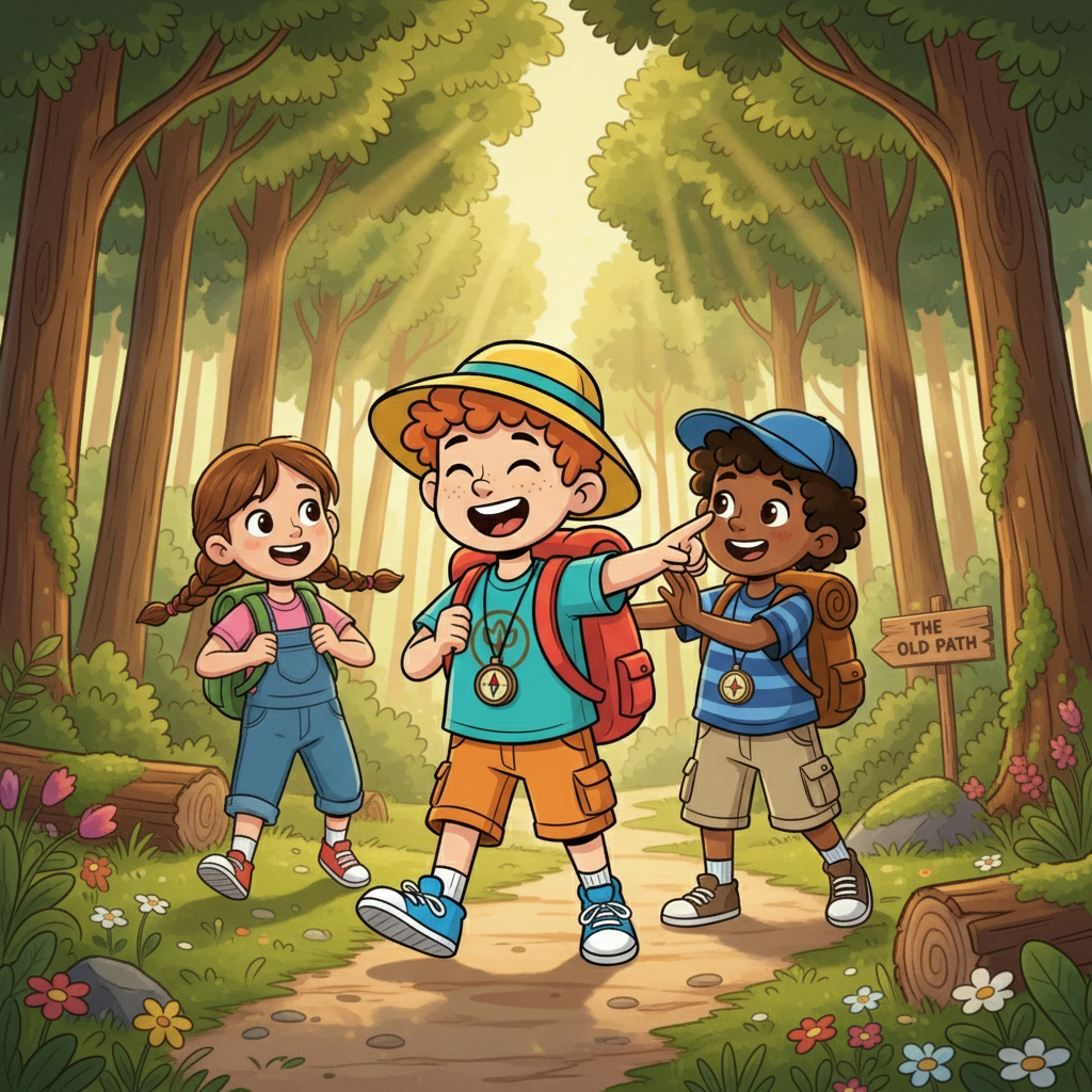 The sun shone warmly on a group of friends as they set off for a walk in early June. They laughed and chatted, excited for a day of exploring the nearby woods. Little did they know, their adventure would take an unexpected turn.