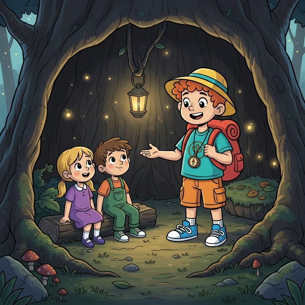 They explained their predicament to the young man, whose name was Oliver, and he listened patiently. Oliver, without hesitation, offered to help them. He told them he knew a safe place they could rest for the night.