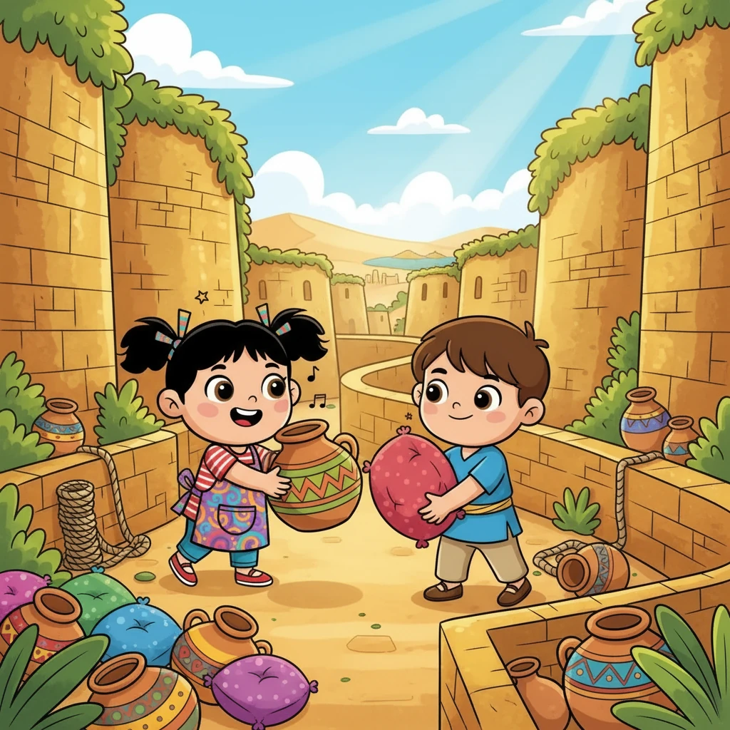 واجهت سميرة وحمزة الكثير من العقبات في المتاهة، لكنهما تعاونا معًا وتغلبا عليها. تعلمت سميرة أهمية الصداقة والشجاعة، وكيف يمكن للتحديات أن تقوي العلاقات بين الناس.