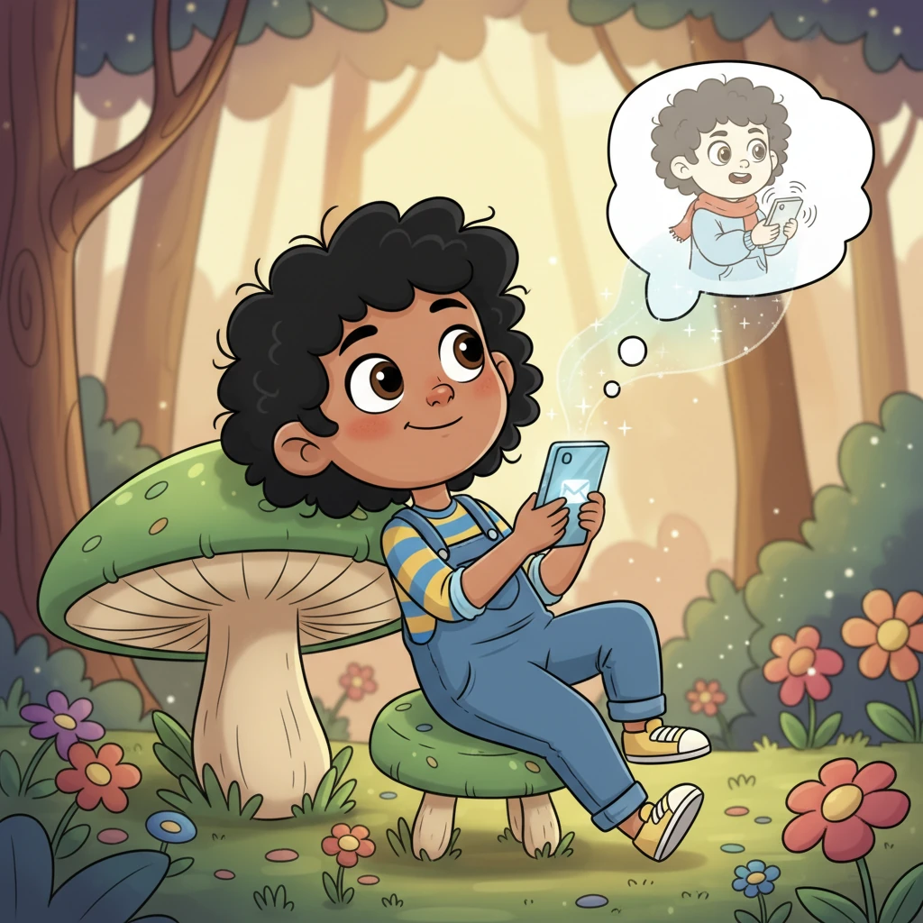 Maya leaned back, a hopeful and slightly mischievous smile playing on her lips. She imagined Rishi's phone buzzing, wondering if he would accept, and a whole new adventure seemed to twinkle just beyond the horizon.