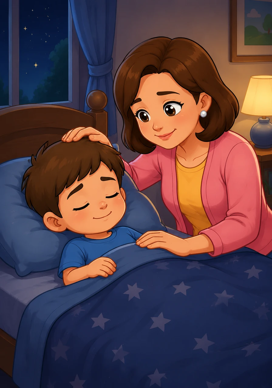 That night, Leo went to bed feeling light and happy, the heavy lump in his chest completely gone. He realized that telling the truth is always better than hiding a mistake, and he fell asleep knowing that his mother loved him for his honesty.