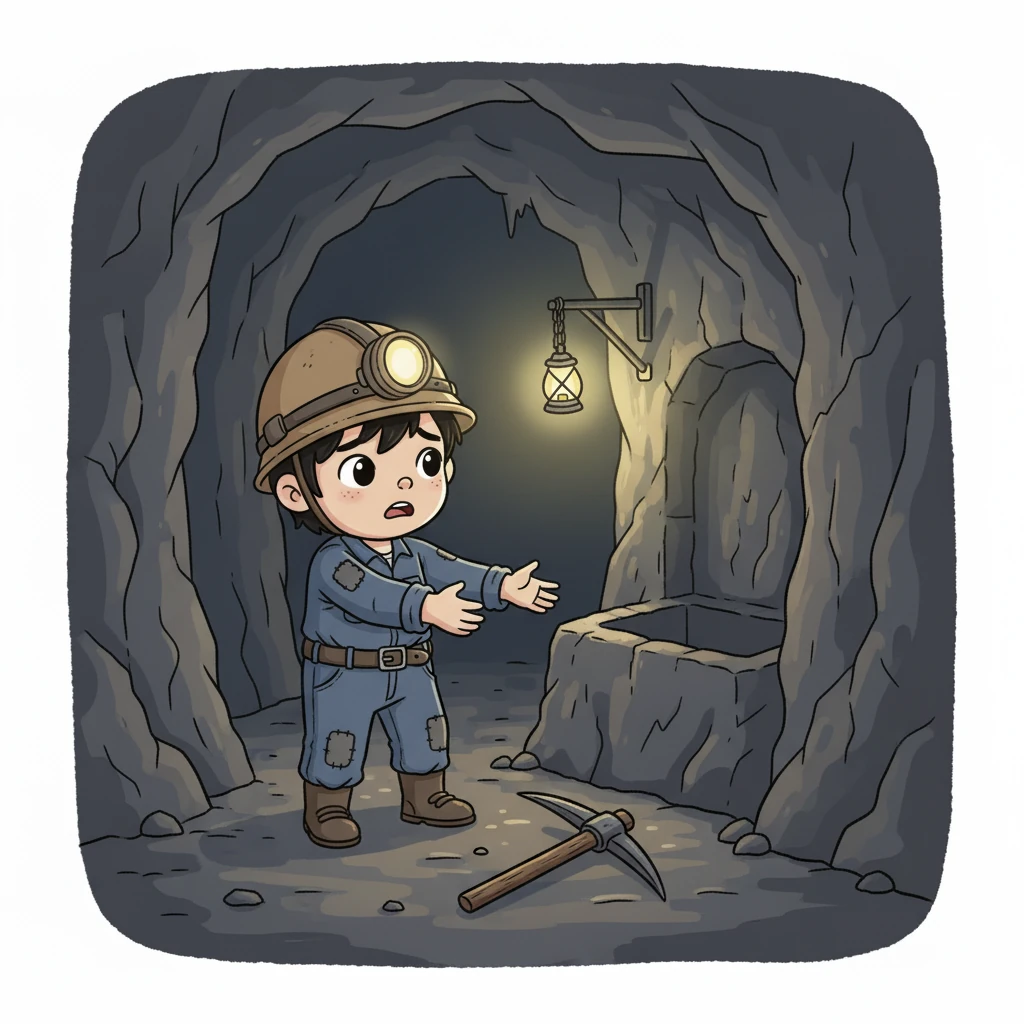 然而，有一天，小米空蕩蕩的工作位置讓阿魯心頭一陣發冷。她消失了，沒有留下任何隻字片語。黑暗的礦坑似乎變得更加冰冷和寂靜。