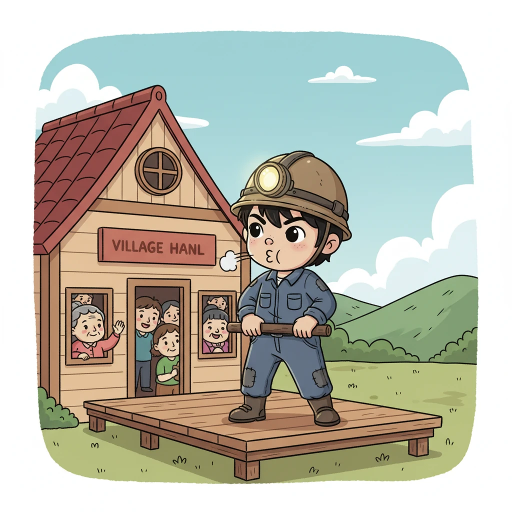 阿魯腦海中迴盪著小米的聲音：「告訴他們真相，他們會聽的。」他深吸一口氣，心中燃起一絲微弱卻堅定的希望。或許，這是改變的機會。