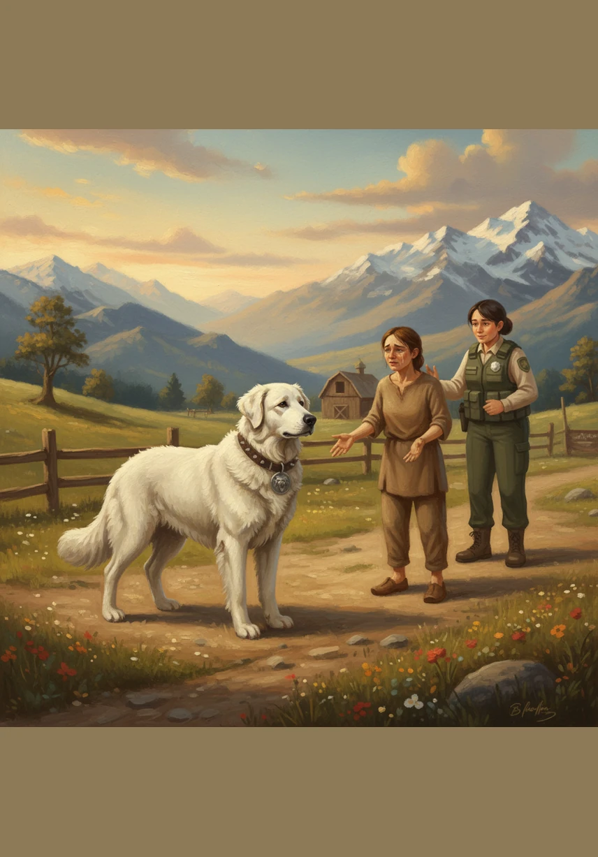 Through a miracle of a microchip and an internet search, Snowball’s original owner finally discovered where he was. The journey to the rescue farm was filled with nervous tears and the hope of a reunion that once seemed impossible. Snowball caught a familiar scent on the wind, and his tail gave a small, uncertain wag.