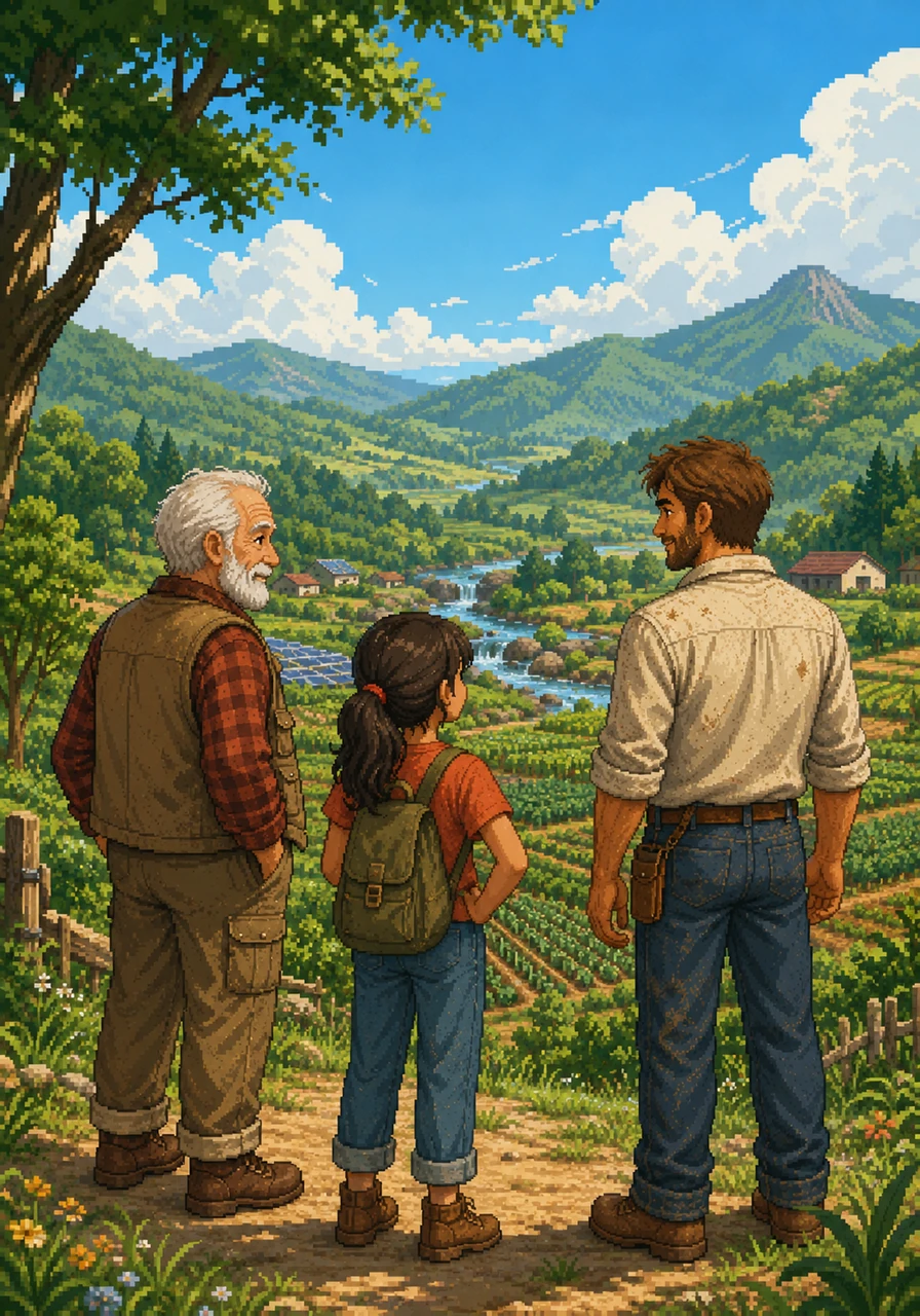 Feeling inspired and a little more grown-up, Aanya realized how connected everyone is to the gifts of natural resources and decided to do her part in protecting them for generations to come.