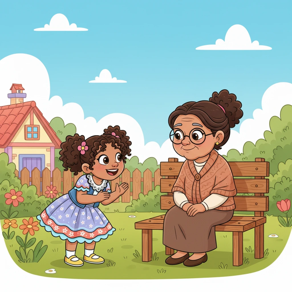 Al final de su recorrido, Sofía vuelve con su abuela, con la cabeza llena de ideas y un millón de preguntas en sus ojos. —¿Y yo qué puedo ser, abuela? —pregunta Sofía, con la voz llena de emoción y esperanza.