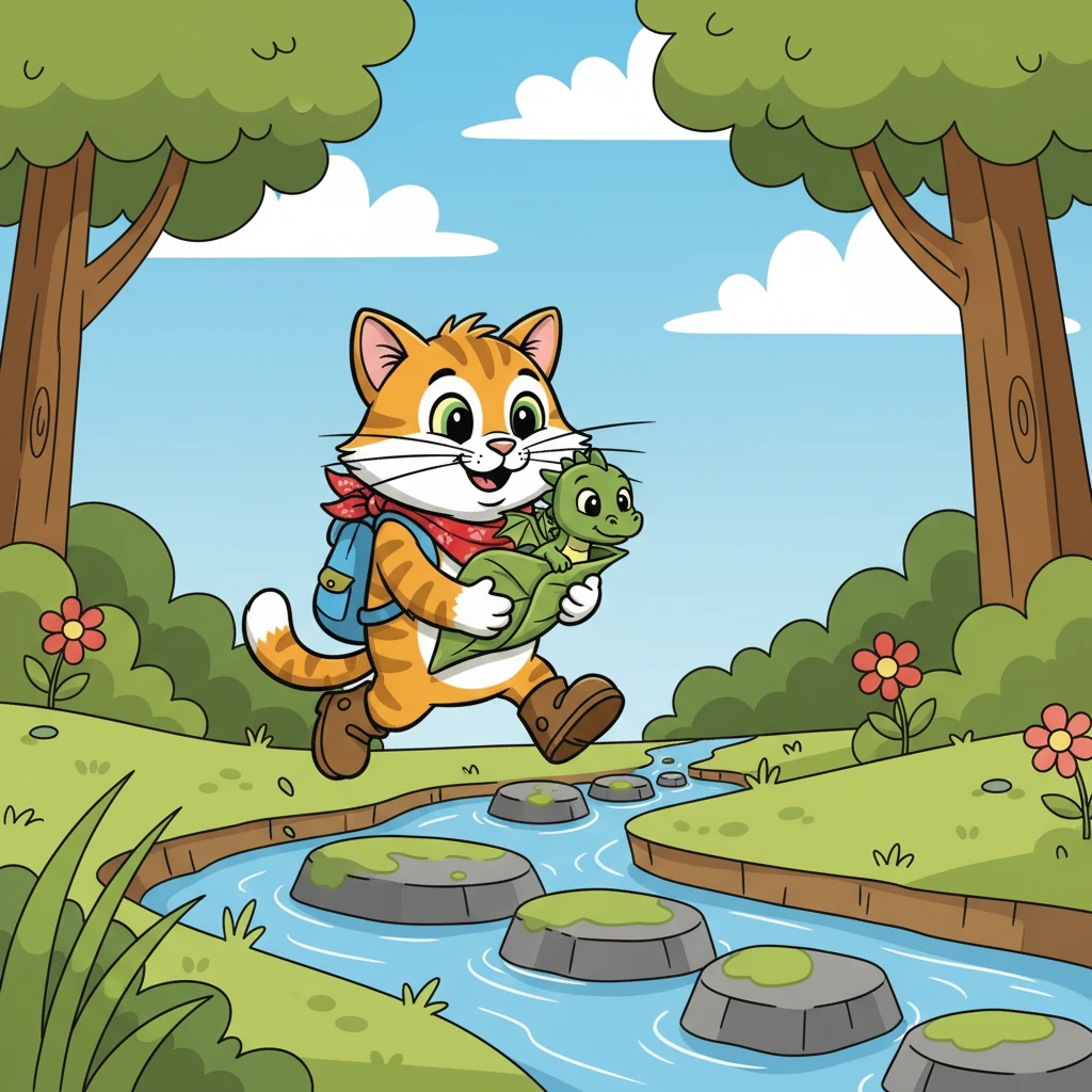 Whiskers learned that day that even the smallest creature could be brave, and that helping others could bring the greatest joy. He continued his adventures, always with a kind heart and a sense of wonder.