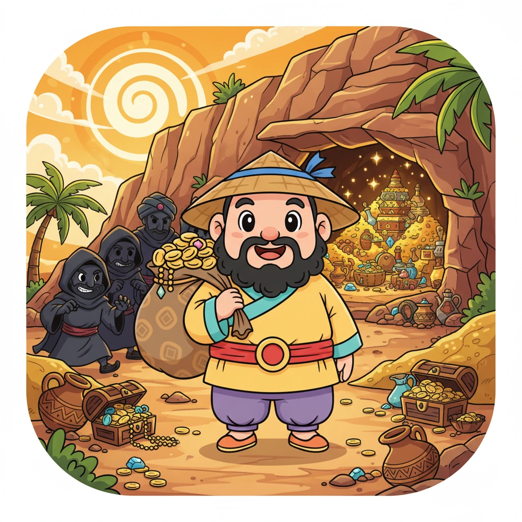 阿里巴巴和四十大盗 - fairy-tale