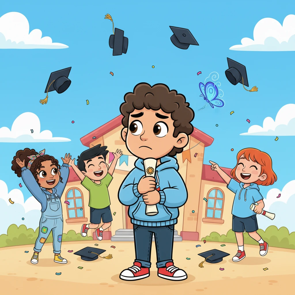 Yo era Mateo, y mientras mis amigos reían y lanzaban sus birretes al cielo, sentía un nudo en el estómago. El diploma en mis manos era el fin de una etapa, pero el inicio de algo desconocido. ¿Qué venía después? Esa pregunta revoloteaba en mi mente como una mariposa inquieta.