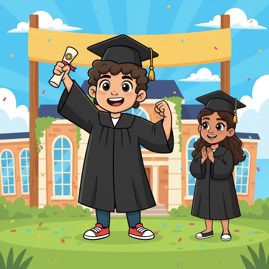 Y así, el día de mi graduación llegó, brillante y lleno de emoción. Con mi toga y birrete, sentí una inmensa gratitud y orgullo por el camino recorrido. No era solo un título; era la prueba de que mis sueños, mi esfuerzo y mi valentía habían valido la pena. ¡Me había convertido en un investigador de criminalística!